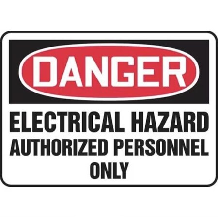 Accuform OSHA DANGER SAFETY SIGN ELECTRICAL FRMELC022XL FRMELC022XL